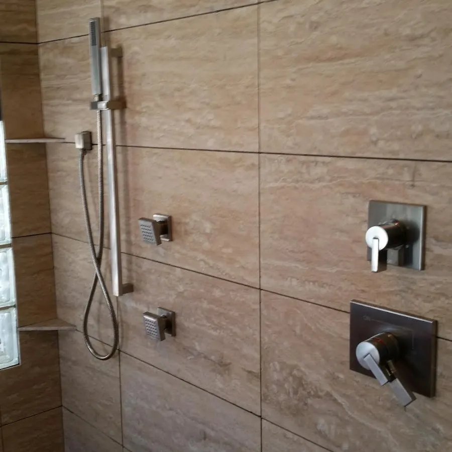 Shower fixture installation for Frozen Pipe Repair in Roseville